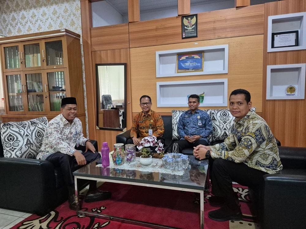 PW APRI Riau  Gelar Audiensi Dengan Kabid Urais Kanwil Kemenag Riau