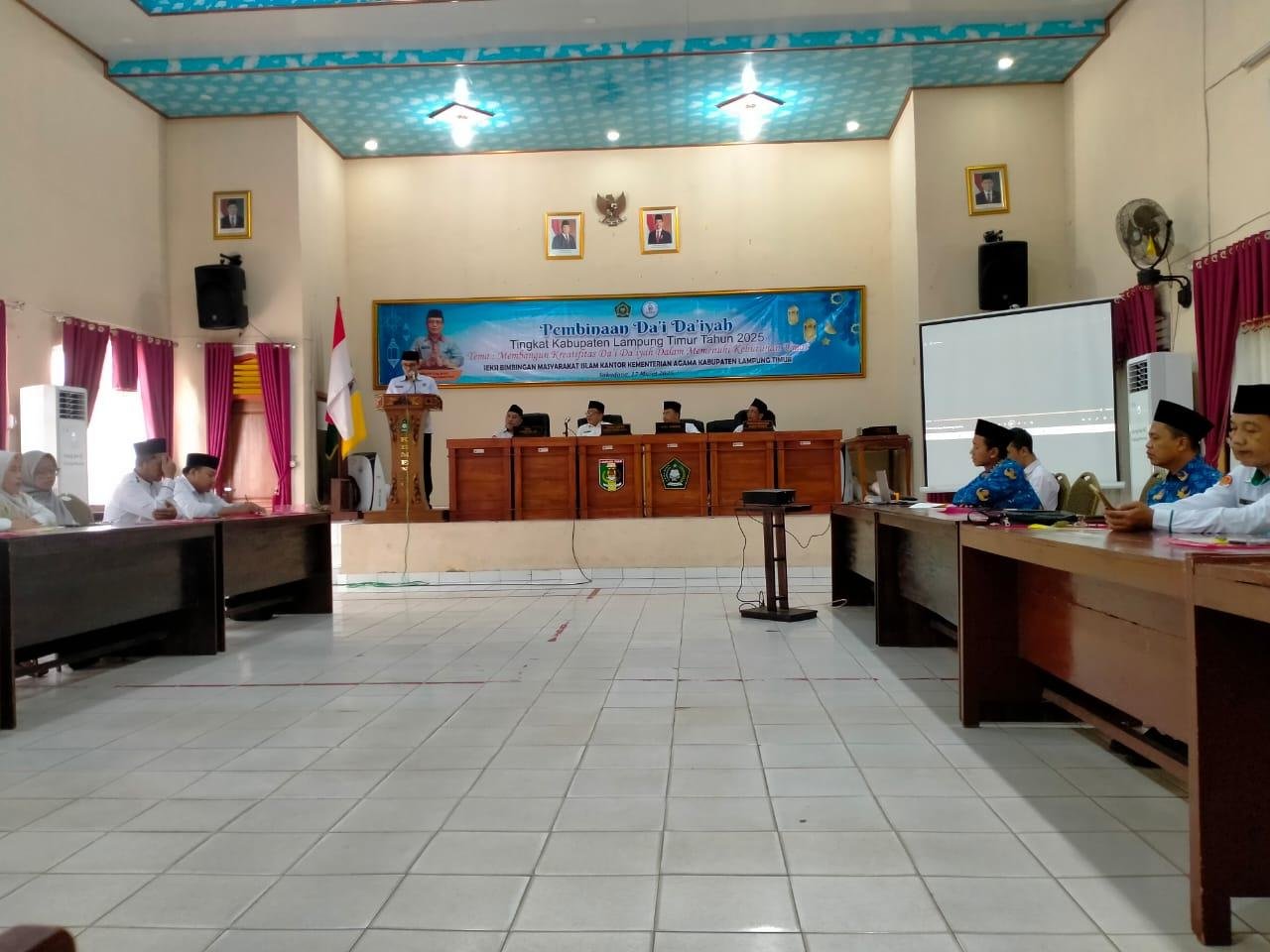 Penyuluh Agama Islam KUA Sekampung Udik Ikuti Pembinaan Da’i Kemenag Lampung Timur