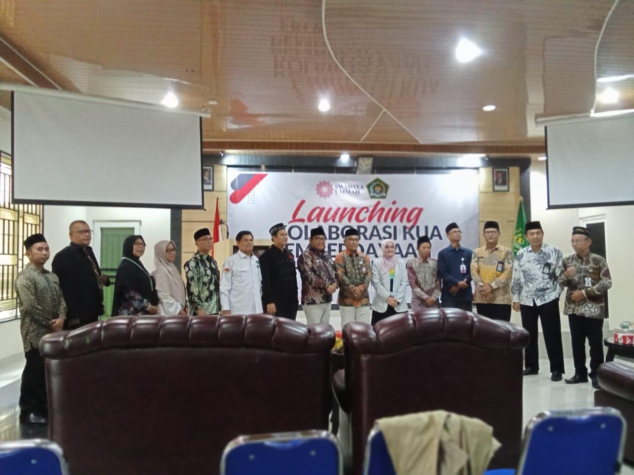 Penghulu KUA Payung Sekaki Hadiri Lounching Kolaborasi KUA PEU