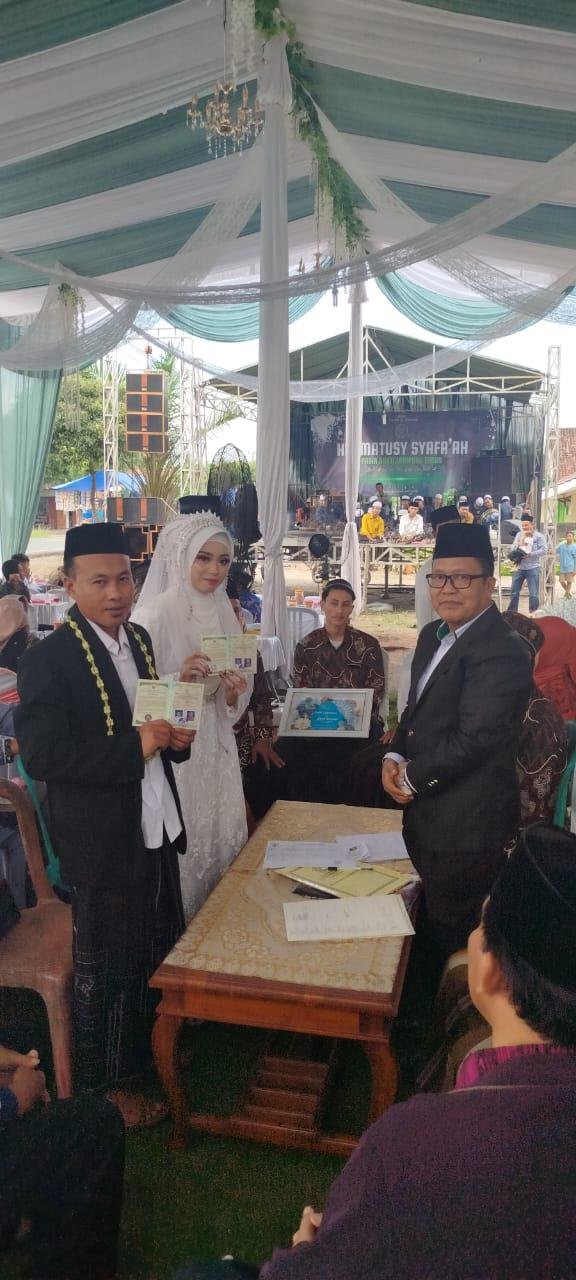 Penghulu KUA Pasir Sakti Pimpin Ijab Kabul Pernikahan Saiful Maulana dan Ismi Isnaini