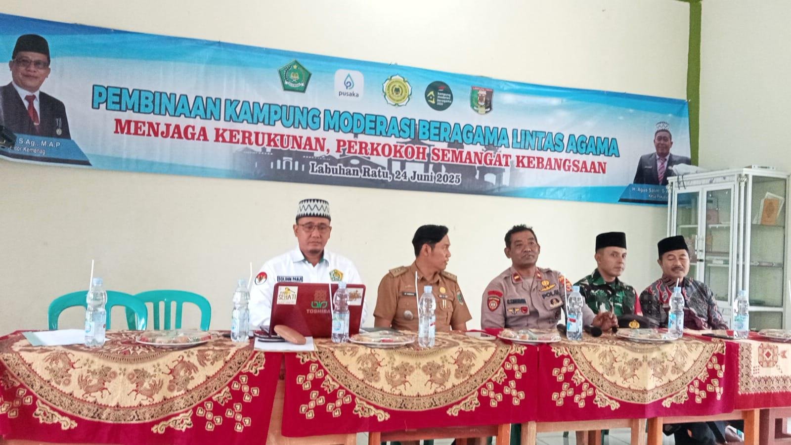 Penyuluh Agama Islam KUA Jabung Ikuti Pembinaan Kampung Moderasi Beragama