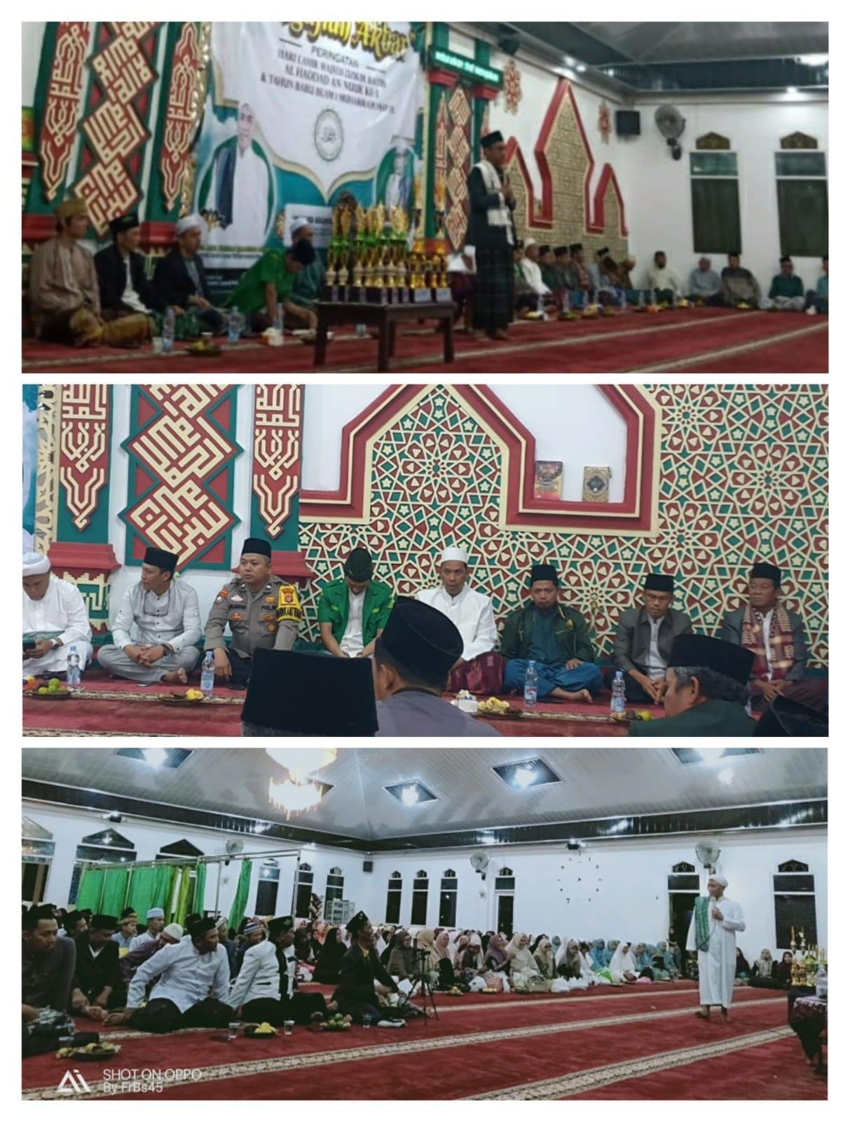 Kepala KUA Hadiri Puncak Harlah Ke-3 Majlis Dzikir Ratib Al-Haddad Annur Way Mengaku
