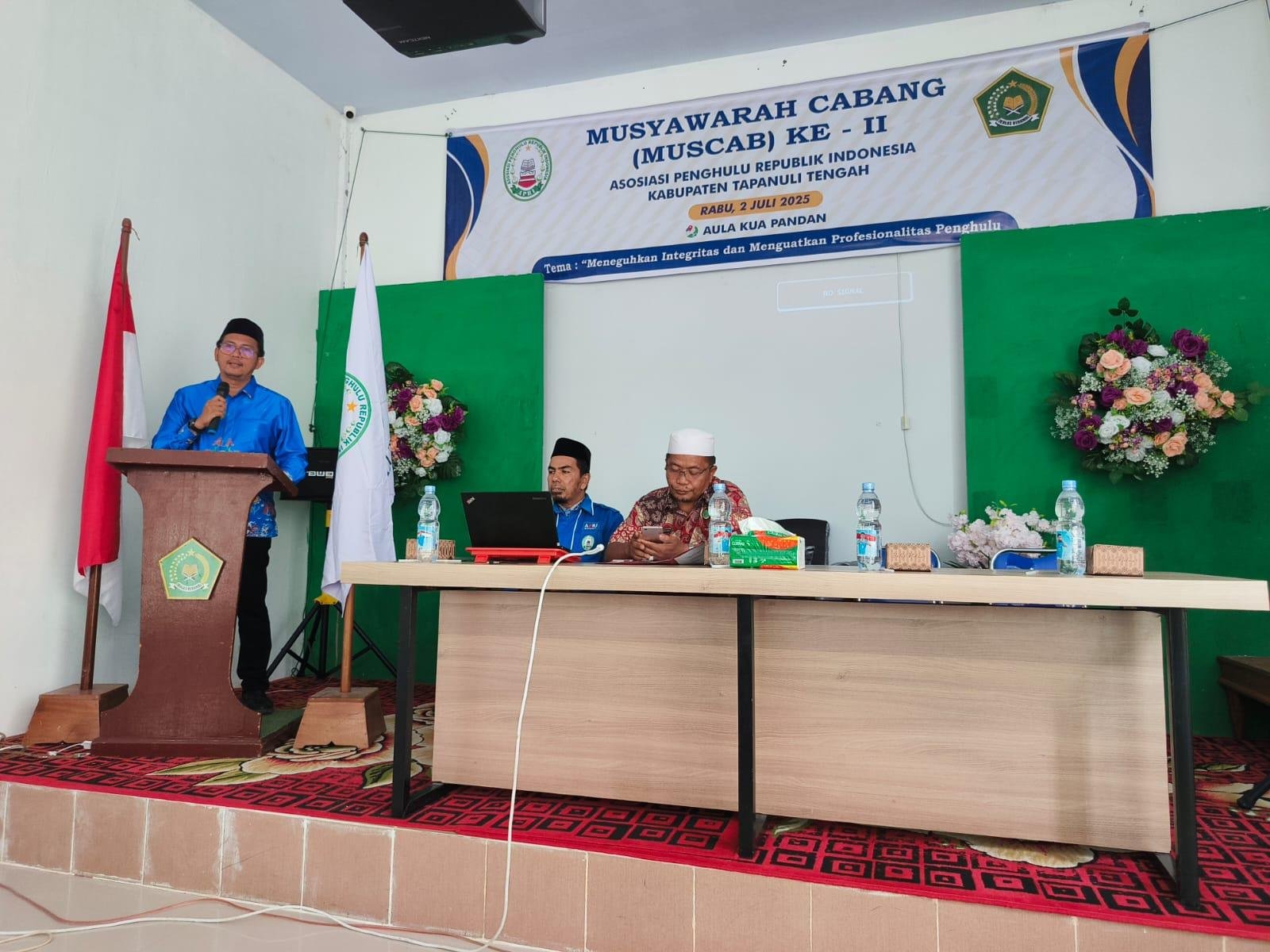 PW APRI Sumut Hadiri Musyawarah Cabang ke II APRI Tapanuli Tengah 