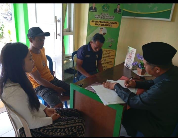 Kepala KUA Sindang Kelingi Ingatkan Pentingnya Data Valid untuk Berkas Nikah