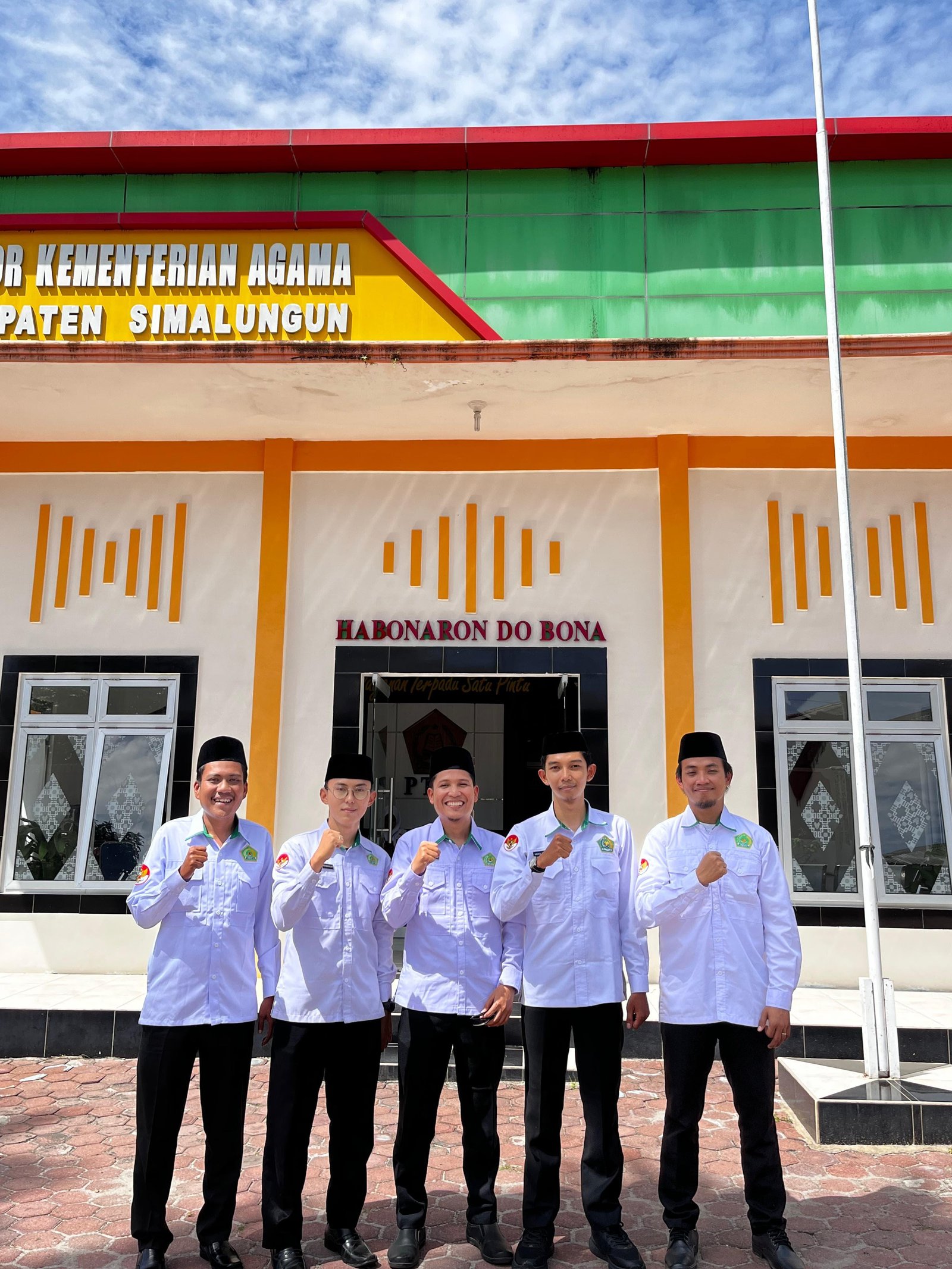 Tingkatkan Disiplin dan Budaya Kerja, CPNS Penghulu Kemenag Simalungun Ikuti Apel Gabungan