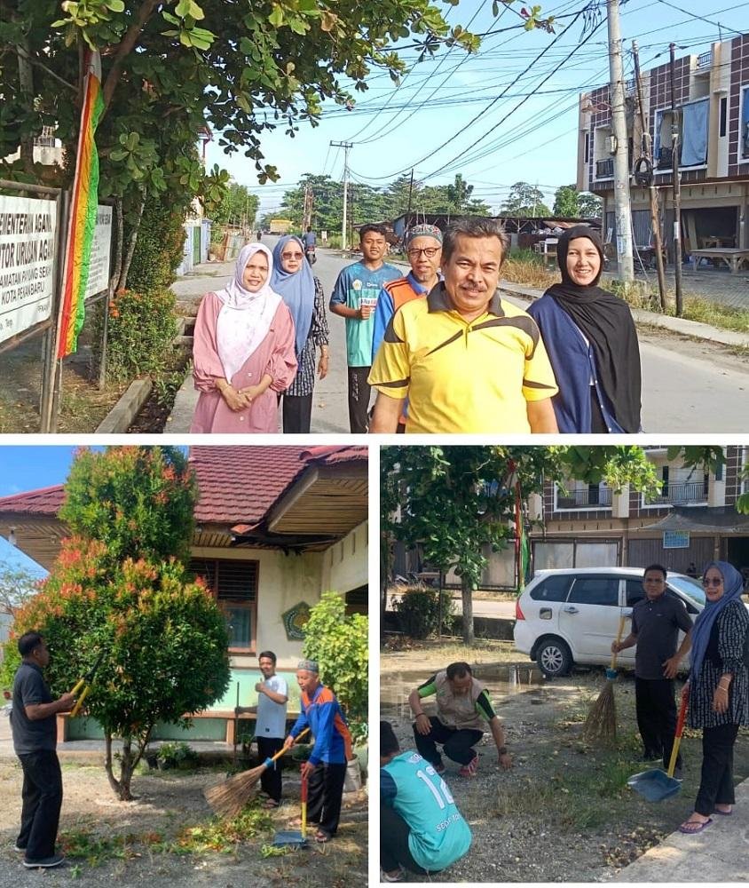  Rabu Sehat, KUA Payung Sekaki Gerak Jalan dan Goro