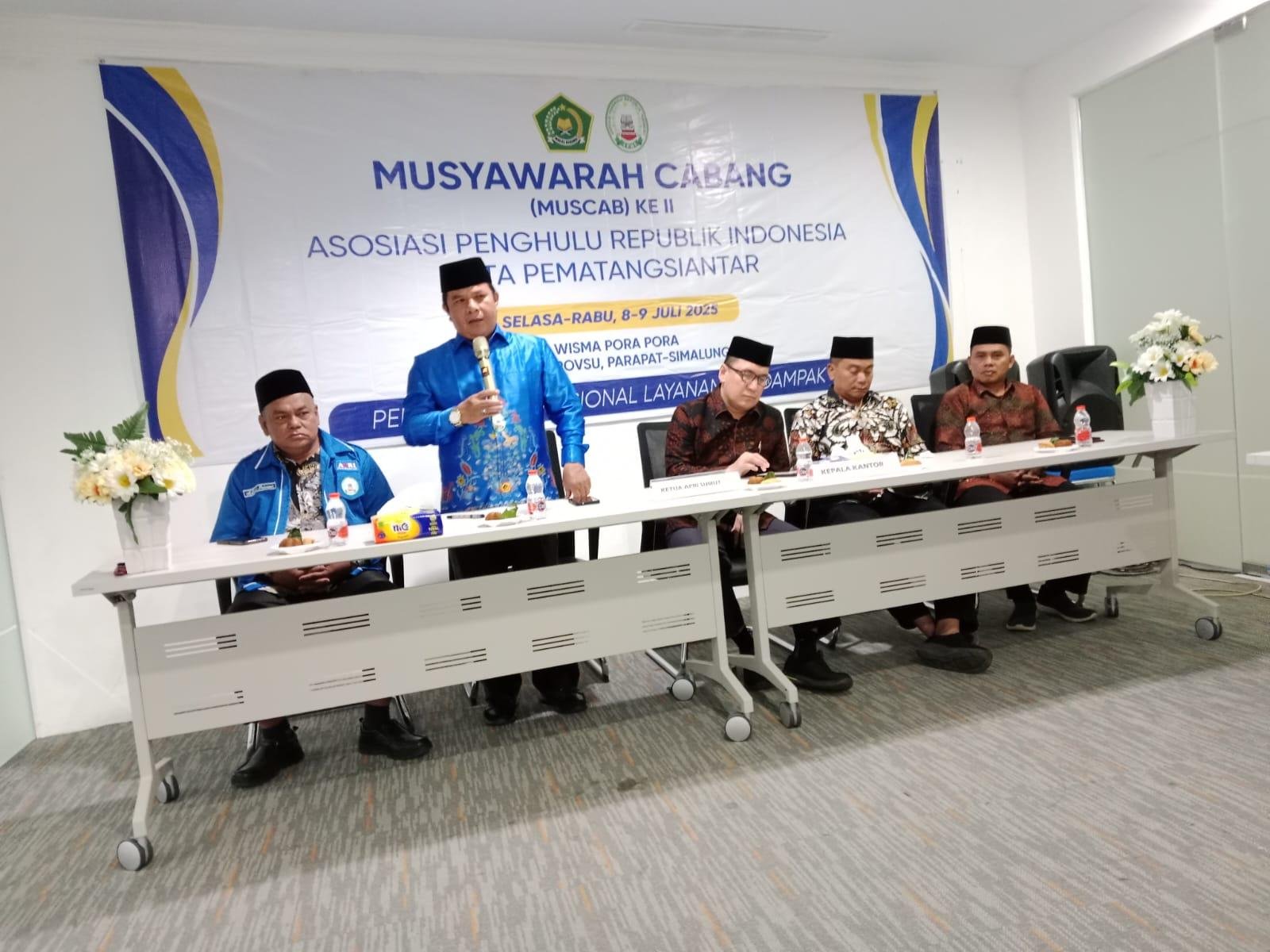 Ketua Wilayah APRI Sumut Hadiri Muscab PC APRI Kota Pematang Siantar