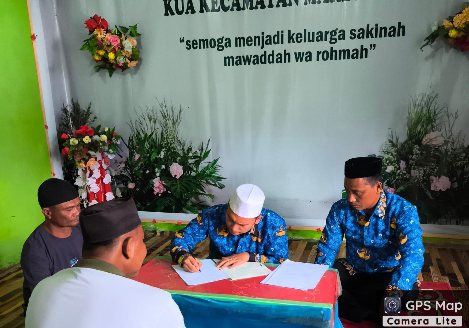 Kepala KUA Mardingding Melaksanakan Tugas PPAIW