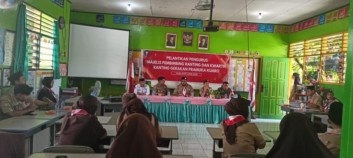 Kepala KUA Kuaro Dilantik Sebagai Anggota MABIRAN Pramuka