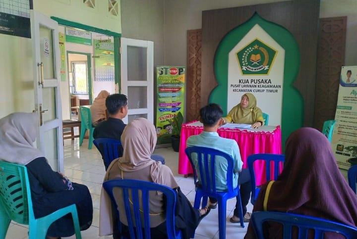 KUA Kecamatan Curup Timur : Bangun Rumah Tangga Berkualitas, Catin Dibekali Ilmu Perkawinan