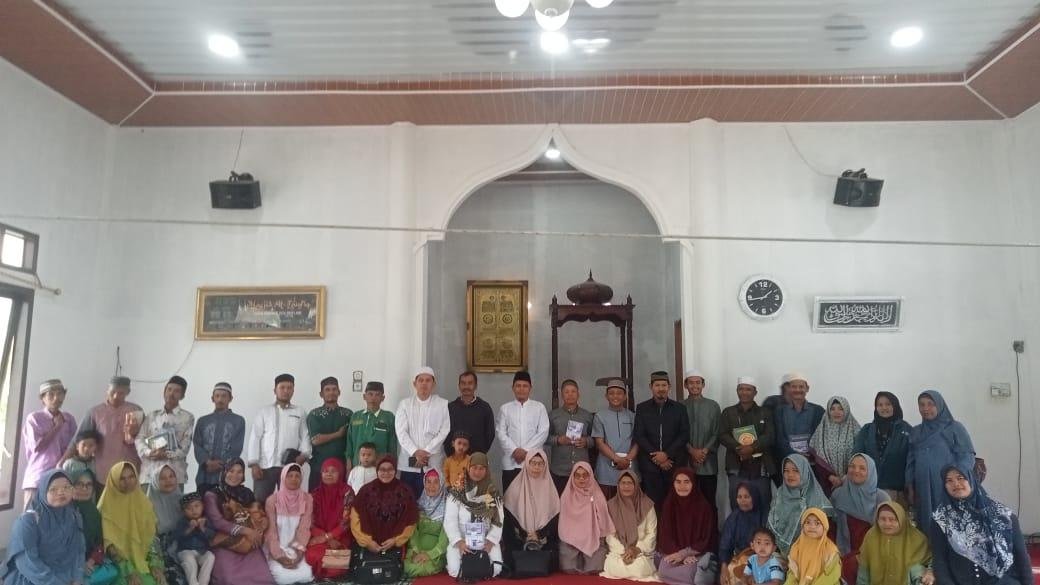 Plt KUA Pegagan Hilir Hadiri Tabligh Akbar di Masjid At-Taufiq Cirakaten