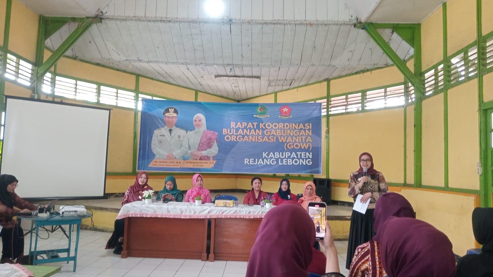 Perkuat Jejaring Perempuan, KUA Sindang Kelingi Aktif dalam Pertemuan Strategis GOW Rejang Lebong