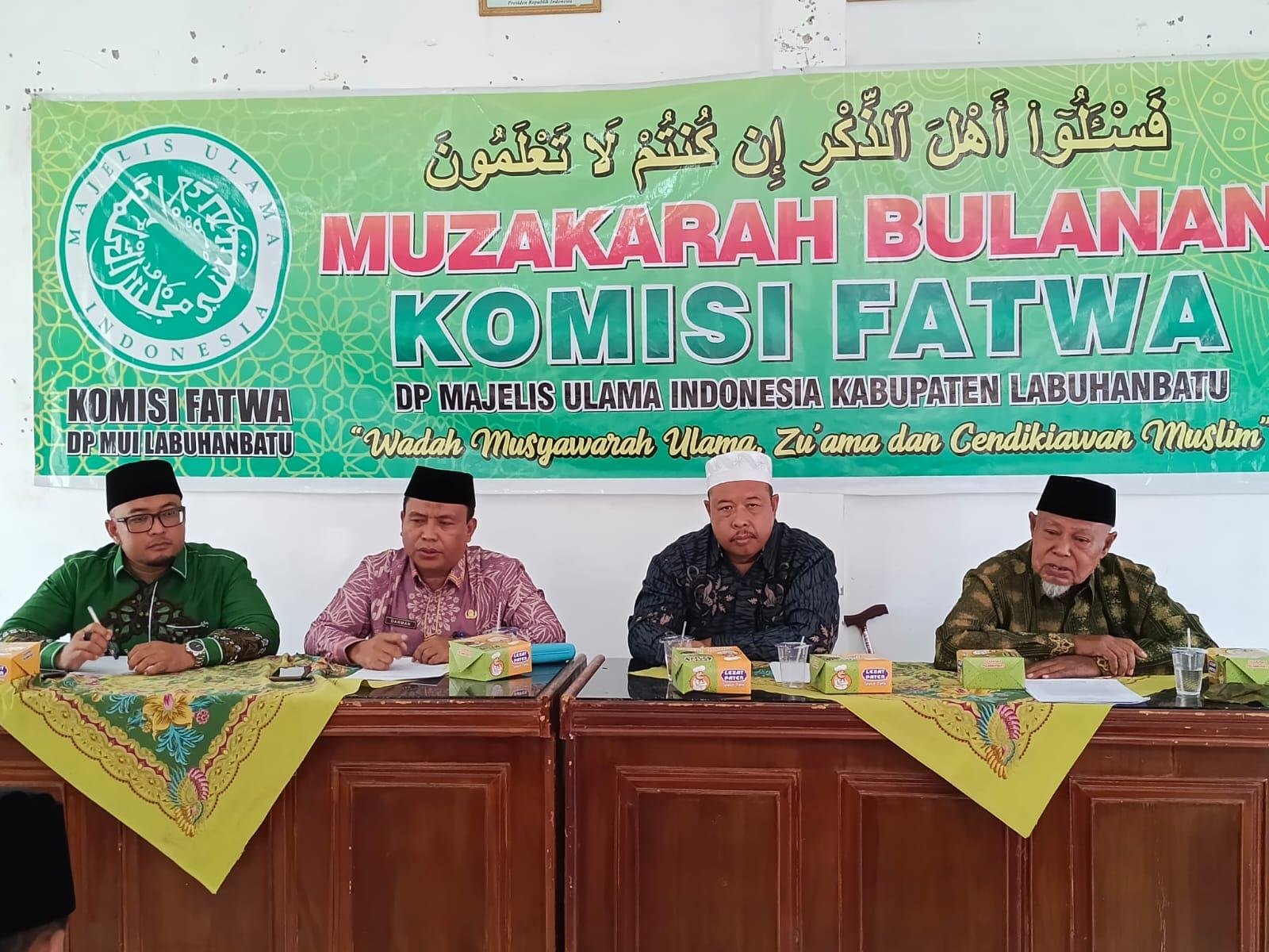 Kepala KUA Rantau Utara Narasumber Muzakarah MUI Labuhanbatu