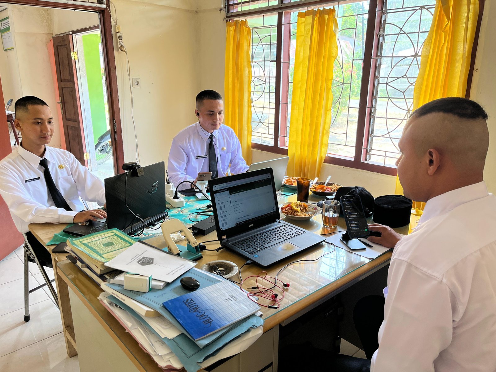 Latsar CPNS 2025 Gelombang III Dimulai: CPNS Penghulu Ahli Pertama KUA Tuhemberua Antusias Ikuti Distance Learning
