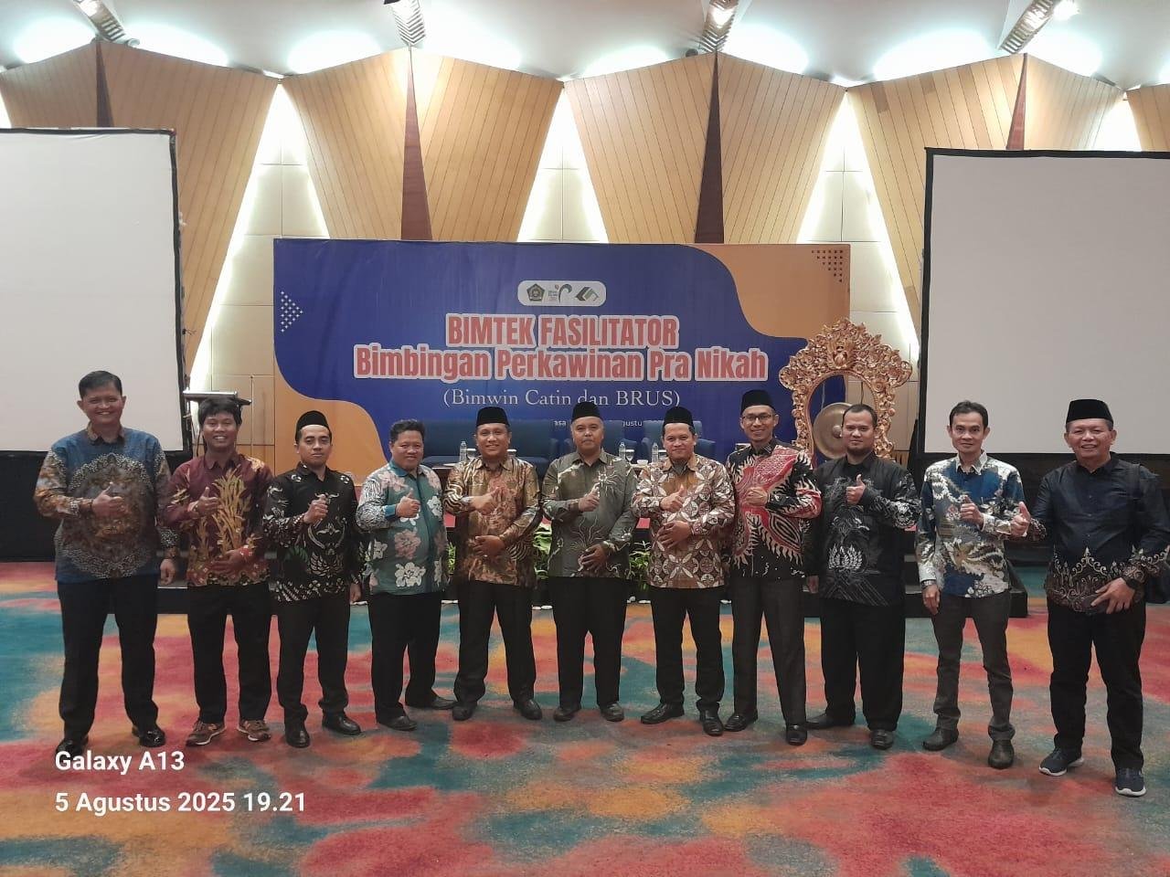 Penghulu KUA Tenayan Raya Ikuti Bimtek Fasilitator Binwin Catin