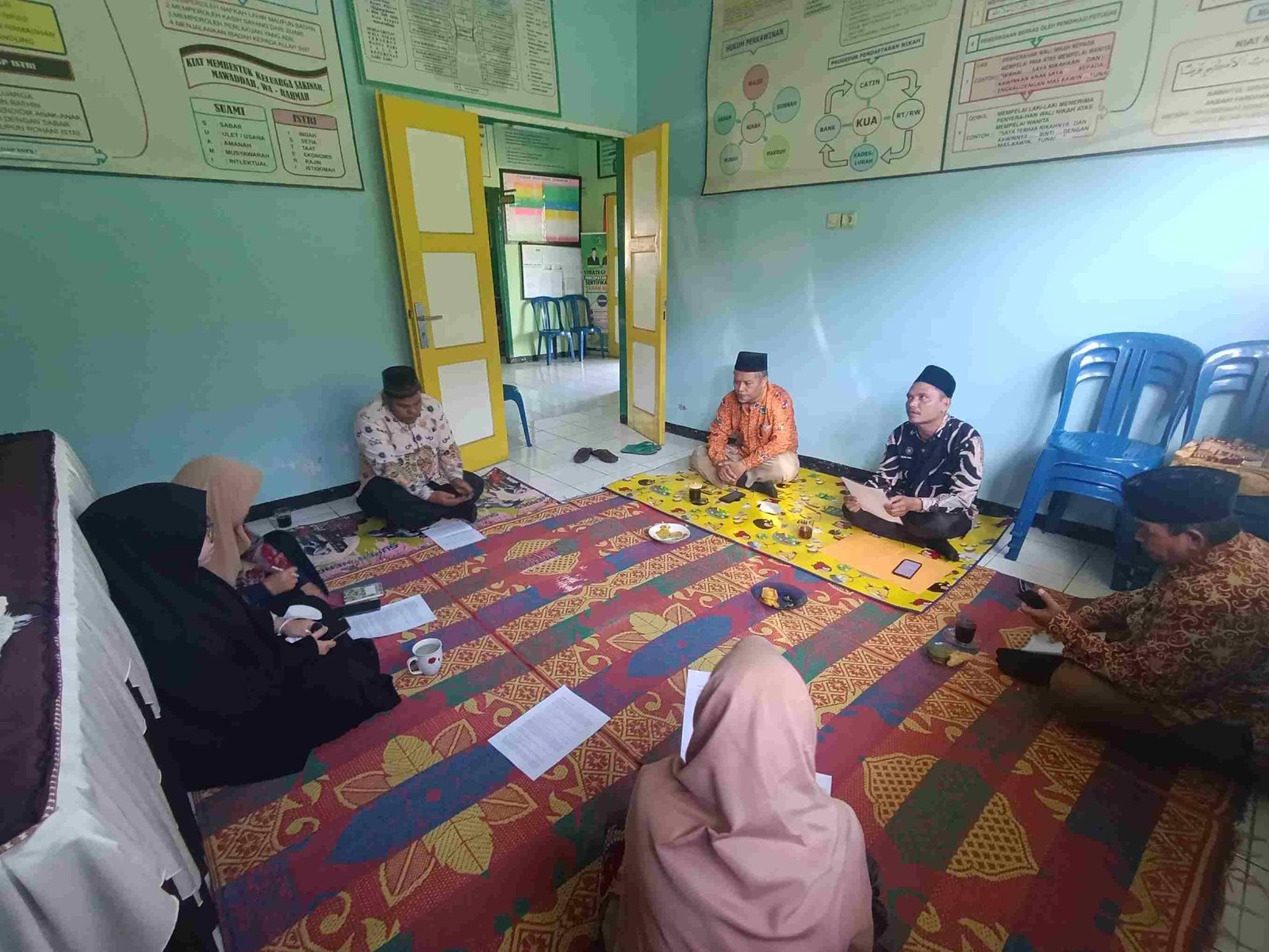 Karyawan KUA Curup Selatan Gelar Diskusi Rutin Fiqih, Bahas Materi Tentang Istinja