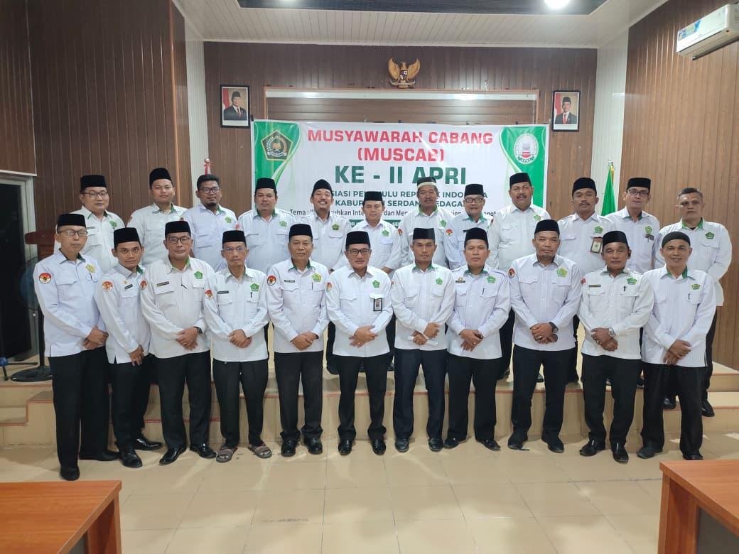 Muscab ke-II APRI Sergai Dengan Tema Meneguhkan Integritas Dan Menguatkan Profesionalitas Penghulu