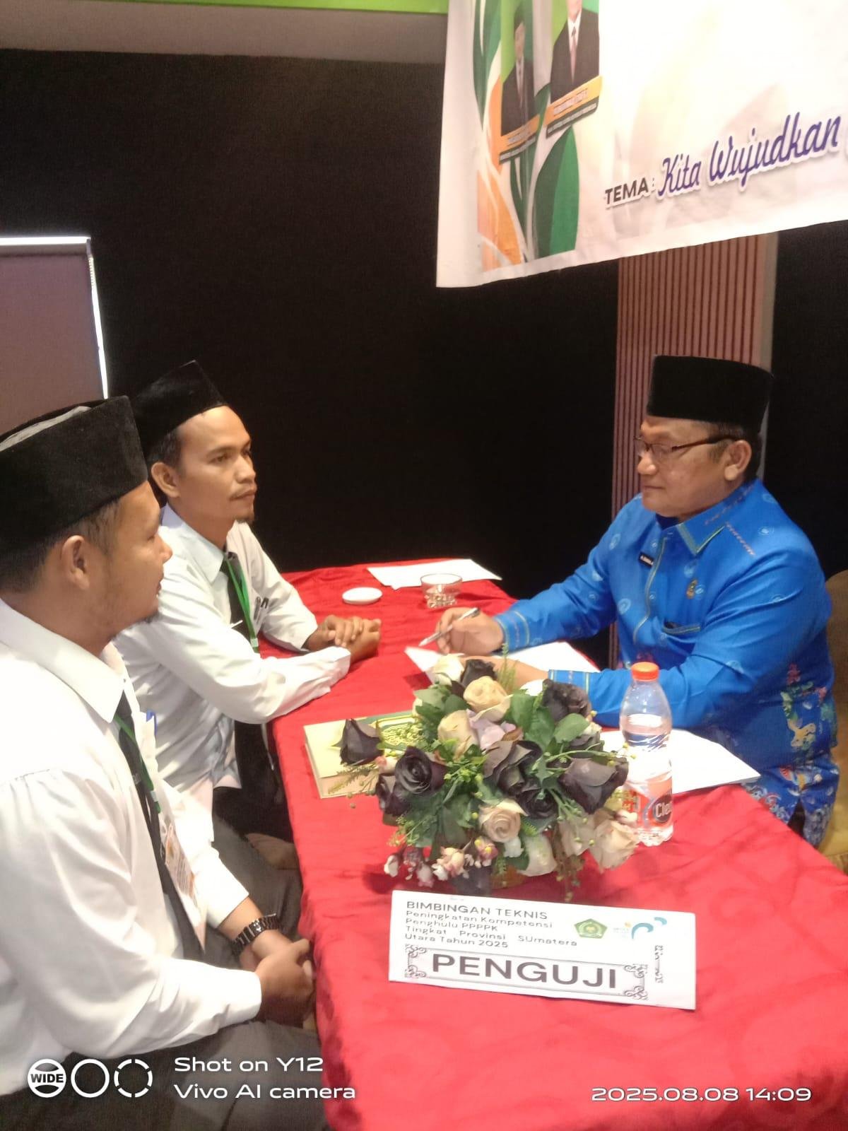 Sekretaris Wilayah APRI Sumut Jadi Tim Penguji di BIMTEK Penghulu PPPK Kanwil Kemenag Sumatera Utara