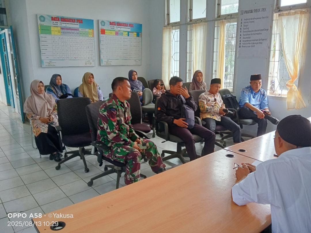 Dukung Penuh HUT RI ke-80, KUA Binduriang Hadiri Technical Meeting Karnaval