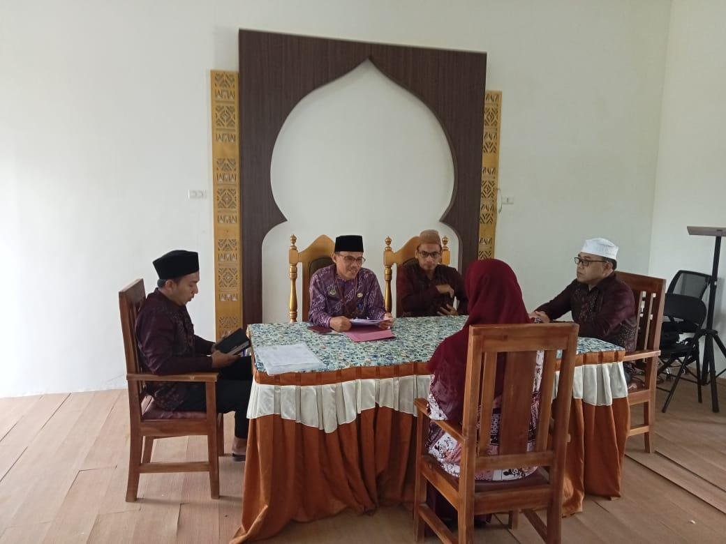 Prosesi Ikrar Muallaf, Kepala KUA Tekankan Tiga Hal Pokok