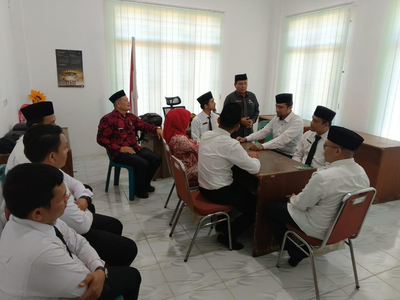 Kepala KUA Rantau Utara Berikan Simulasi Pelaksanaan Akad Nikah Pada Rangkaian Latsar CPNS Penghulu