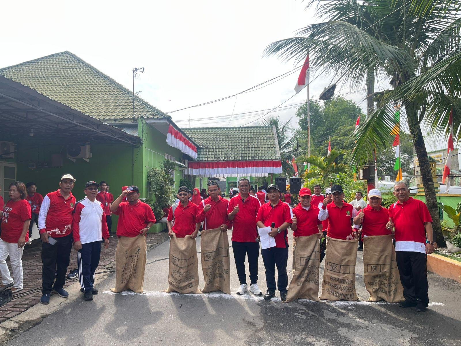 Ka. KUA Medan Denai Bersama Ka KUA se-Kota Medan Semarakkan Perlombaan HUT ke-80 RI