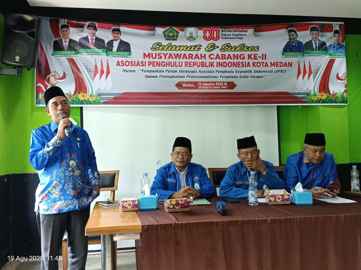 Drs. H. Ahmad Yani Siregar, MA, Terpilih sebagai Ketua APRI Kota Medan Periode 2025-2029
