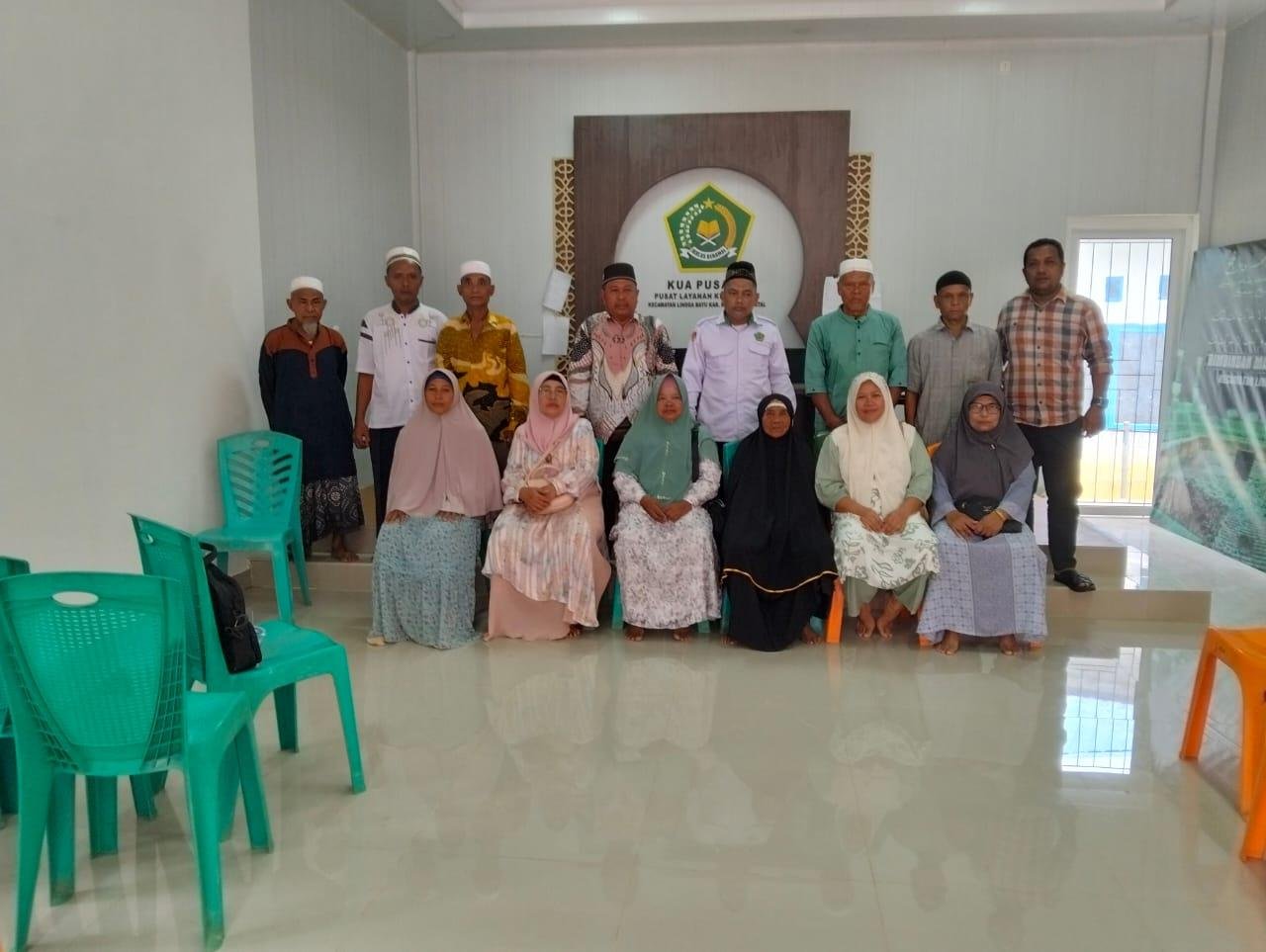 Persiapan Pemberangkatan Calon Jamaah Haji Kecamatan Lingga Bayu Tahun 1447 H / 2026 M