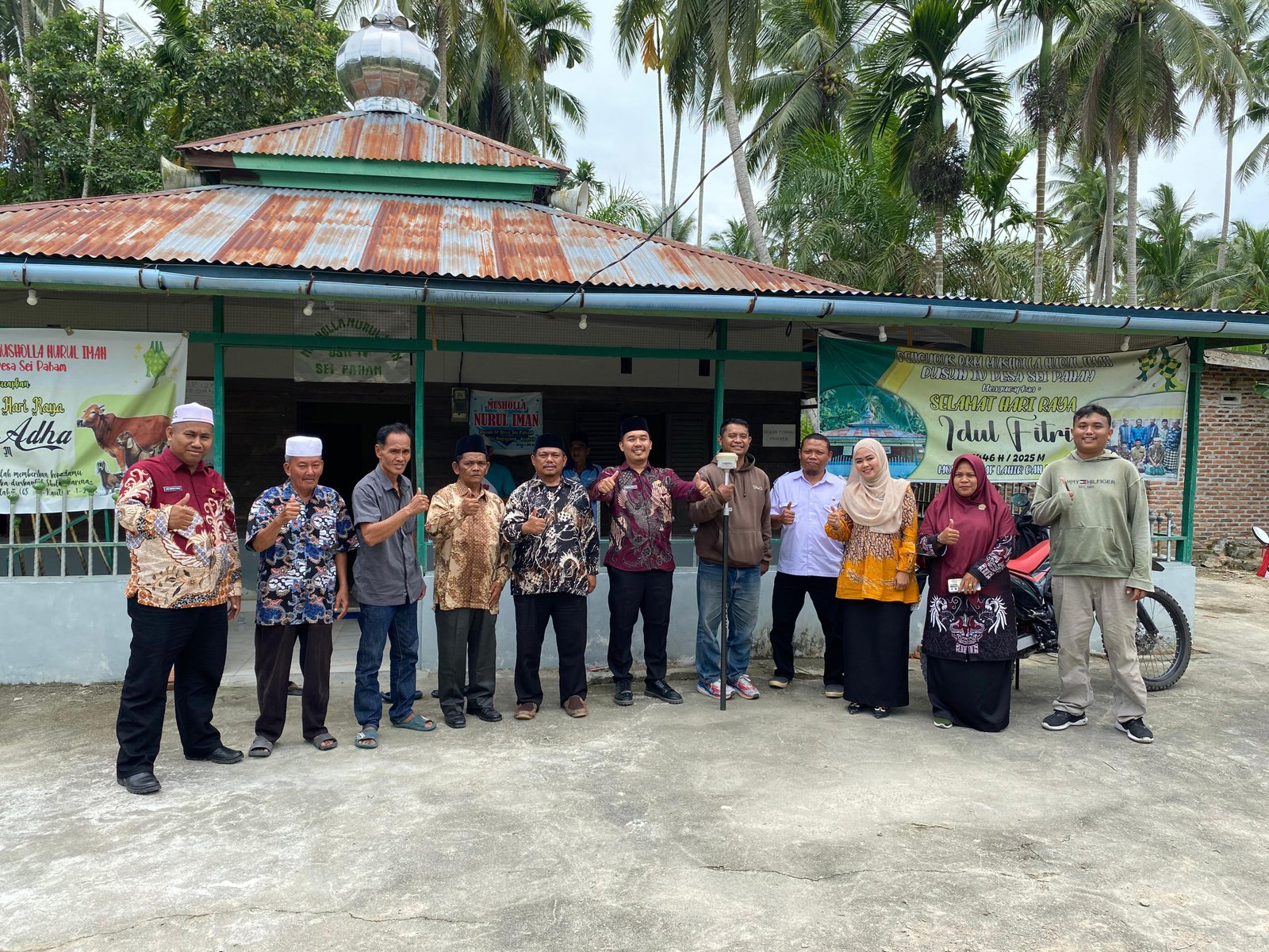 Kolaborasi Strategis KUA Sei Kepayang dan BPN Asahan: Pengukuran Tanah Wakaf untuk Dua Musholla Di Desa Sei Paham