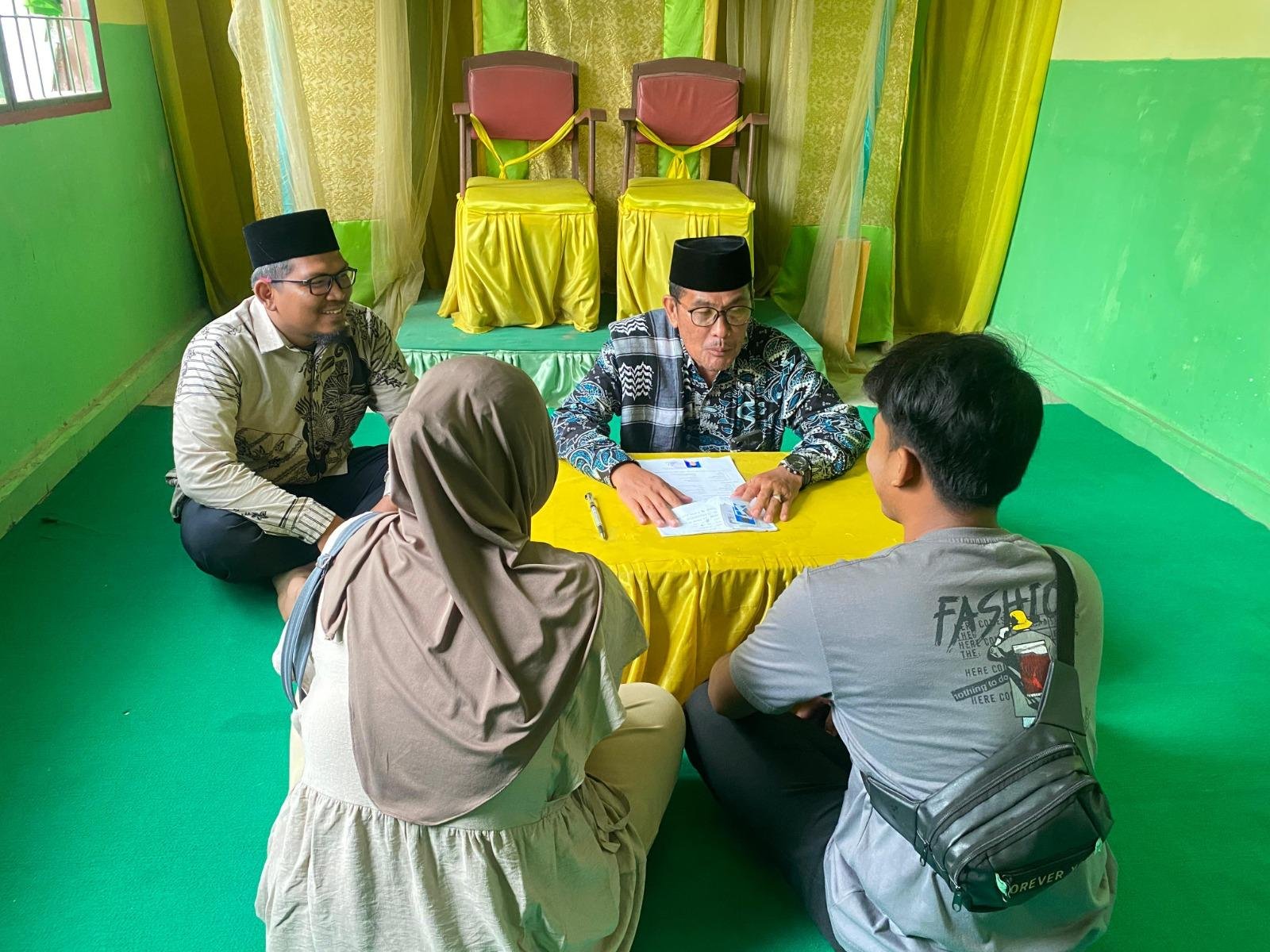 Bekali Calon Pengantin, Plt. Ka KUA Gandeng CPNS Penghulu dalam Program Bimwin