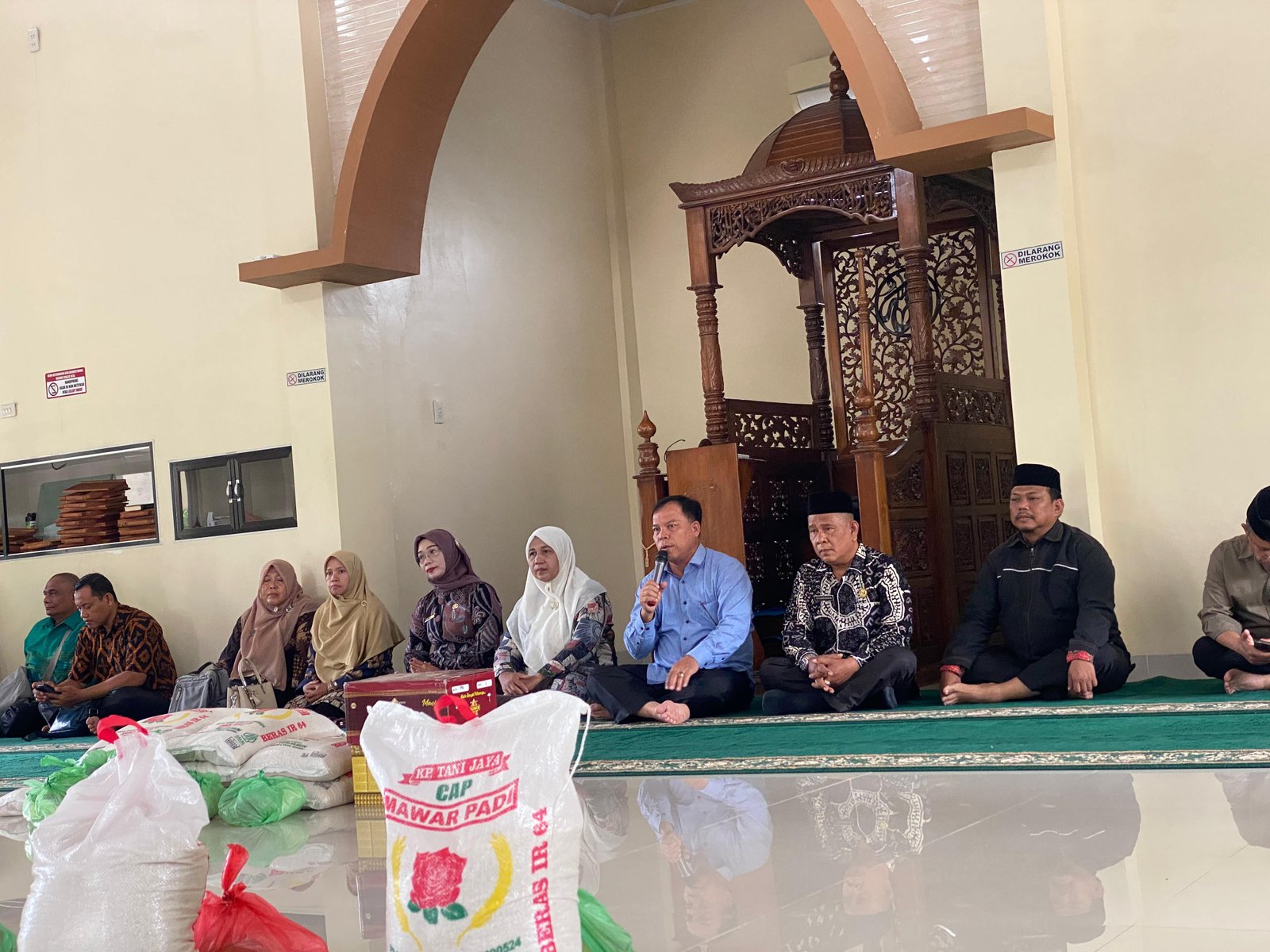 KUA Sei Kepayang Sinergi Bersama Kemenag Asahan Salurkan Bantuan Sembako