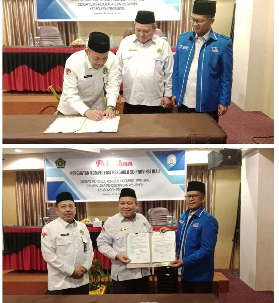 APRI Riau MoU Dengan Loka Pekanbaru