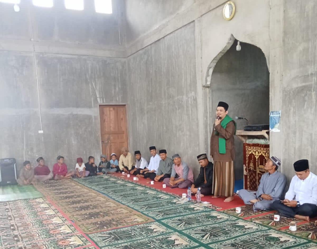 KUA Pegagan Hilir Gelar Pengajian Akbar, Pererat Silaturahmi Majelis Taklim