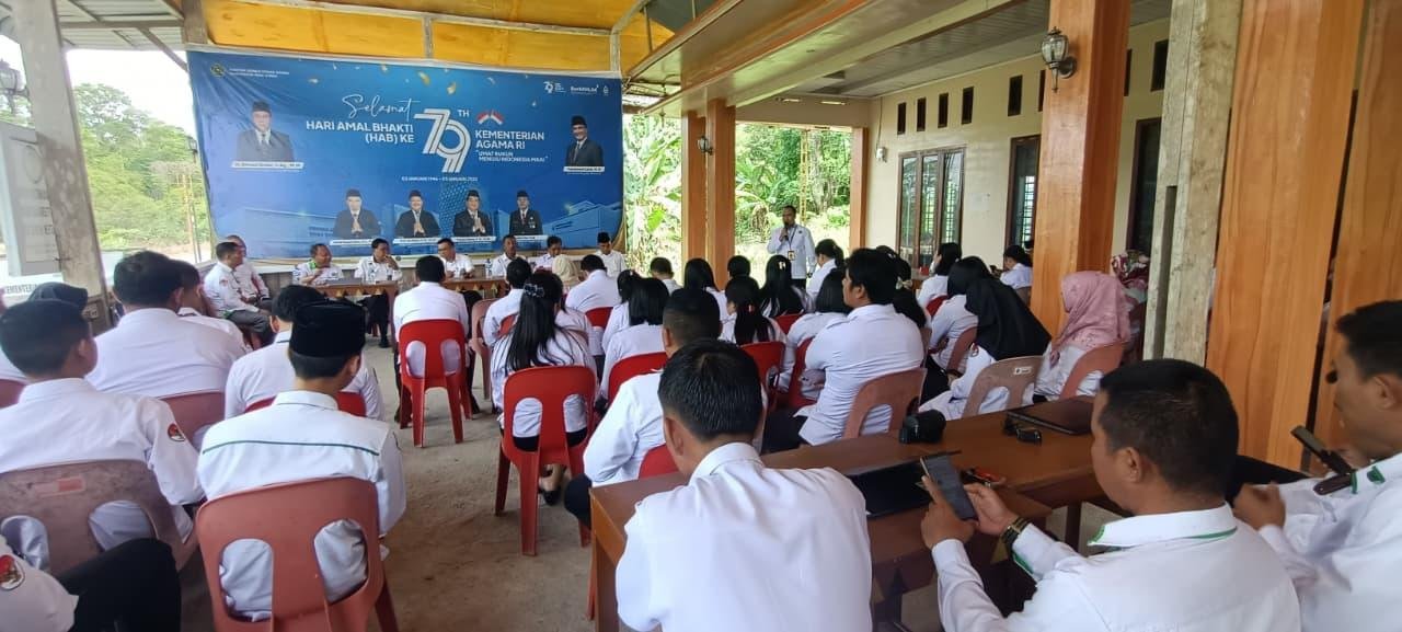 Kepala KUA Tuhemberua Hadiri Evaluasi dan Sosialisasi SKP Triwulan II Tahun 2025 di Kemenag Nias Utara