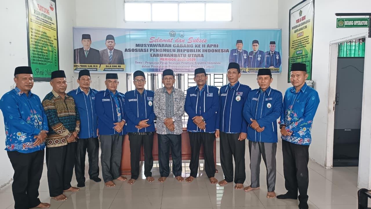 APRI Labuhanbatu Utara Gelar Muscab II, Syaiful Azhar Terpilih Secara Aklamasi Ketua Cabang Periode 2025-2029