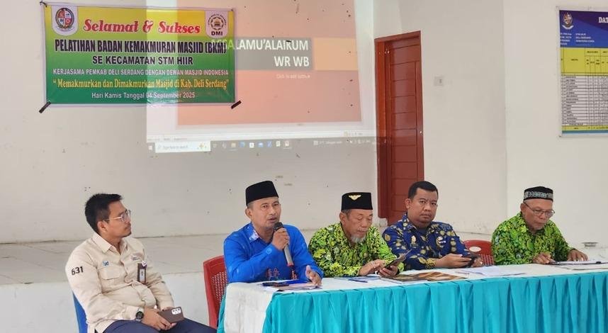 Plt. Kepala KUA STM Hilir Hadiri Pelatihan Badan Kemakmuran Masjid