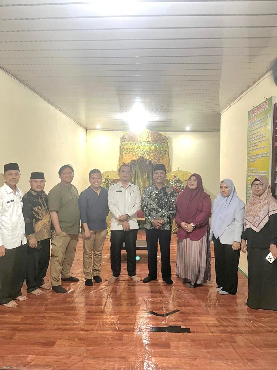 Ka.KUA Medan Helvetia, Terima Kunjungan Tim Kerja HKP Datin Kanwil Kemenag
