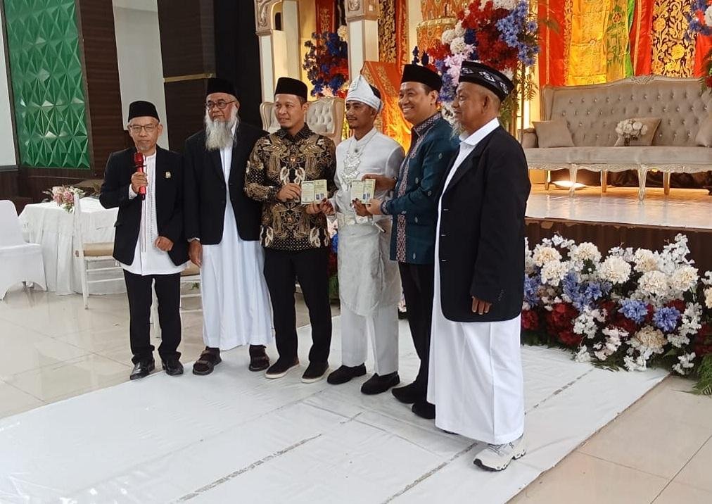Penghulu KUA Payung Sekaki Pimpin Akad Nikah Ahmad Abdullah dan Nurul Andini