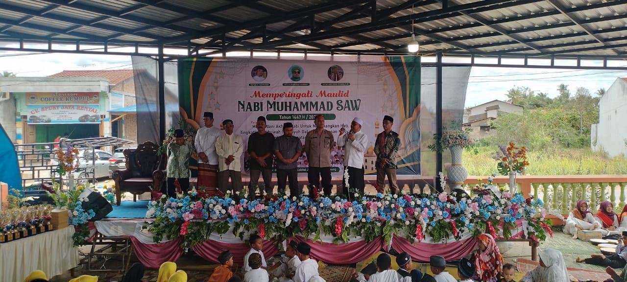 Peringati Maulid Nabi, KUA Tigabinanga Hadirkan Semangat Akhlak Rasulullah