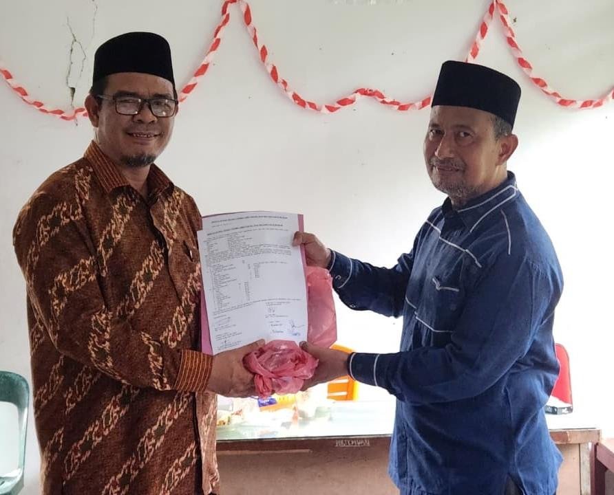 Sertijab Kepala KUA STM Hilir, Kasi Bimas Islam Kemenag Deli Serdang Tekankan Peningkatan Layanan Publik