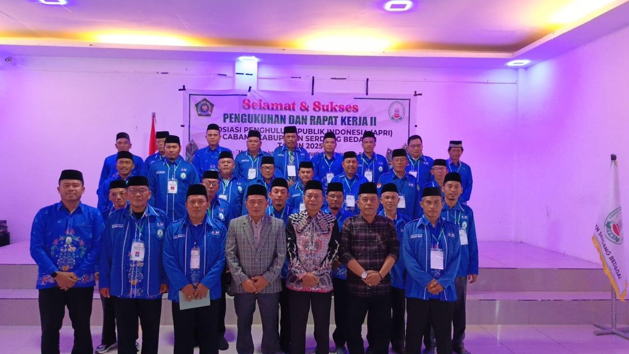 PW APRI Sumut Hadiri Pengukuhan & Rapat Kerja APRI Cabang Sergai 2025-2029