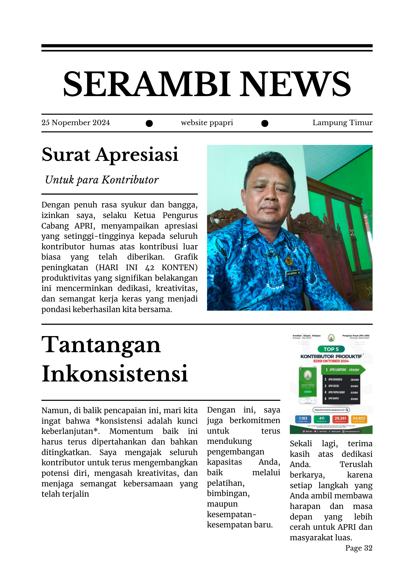 42 Konten Humas APRI, Inspirasi Baru untuk Citra Positif Nasional