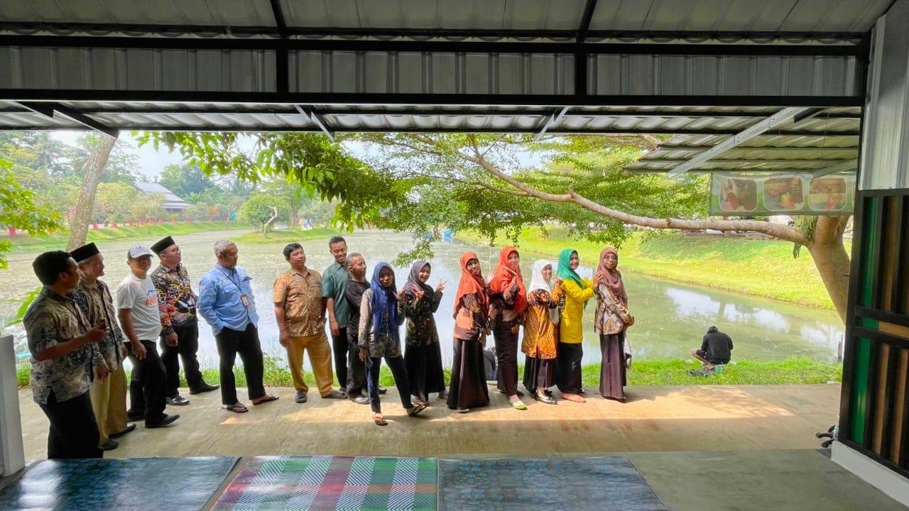 Dorong Keluarga SAMARABA, KUA Susukan Gagas BIMWIN ON THE SPOT di Embung Rawa Bener Banyumas