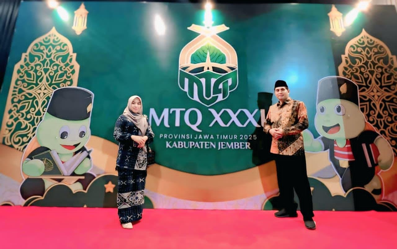 Keluarga Besar Kemenag Probolinggo ikut memeriahkan MTQ Jatim XXXI di Jember
