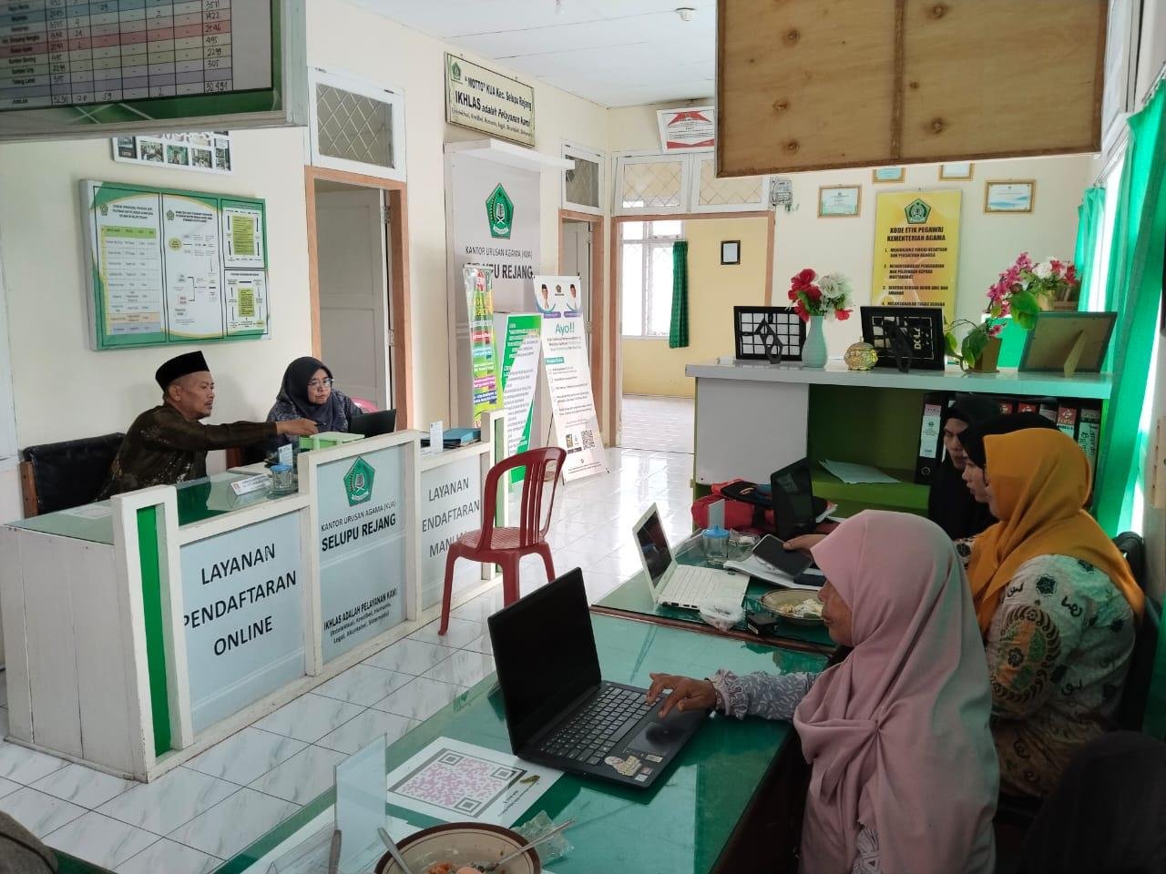 KUA Selupu Rejang Gelar Pelatihan Pembuatan SKP Mandiri