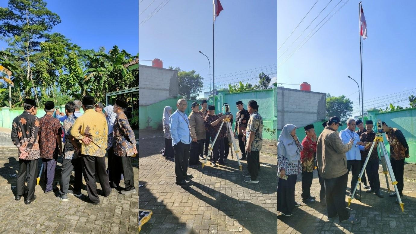 Inovasi Layanan, KUA Selenggarakan Pelatihan Penggunaan Theodolit Pastikan Arah Kiblat Lebih Presisi