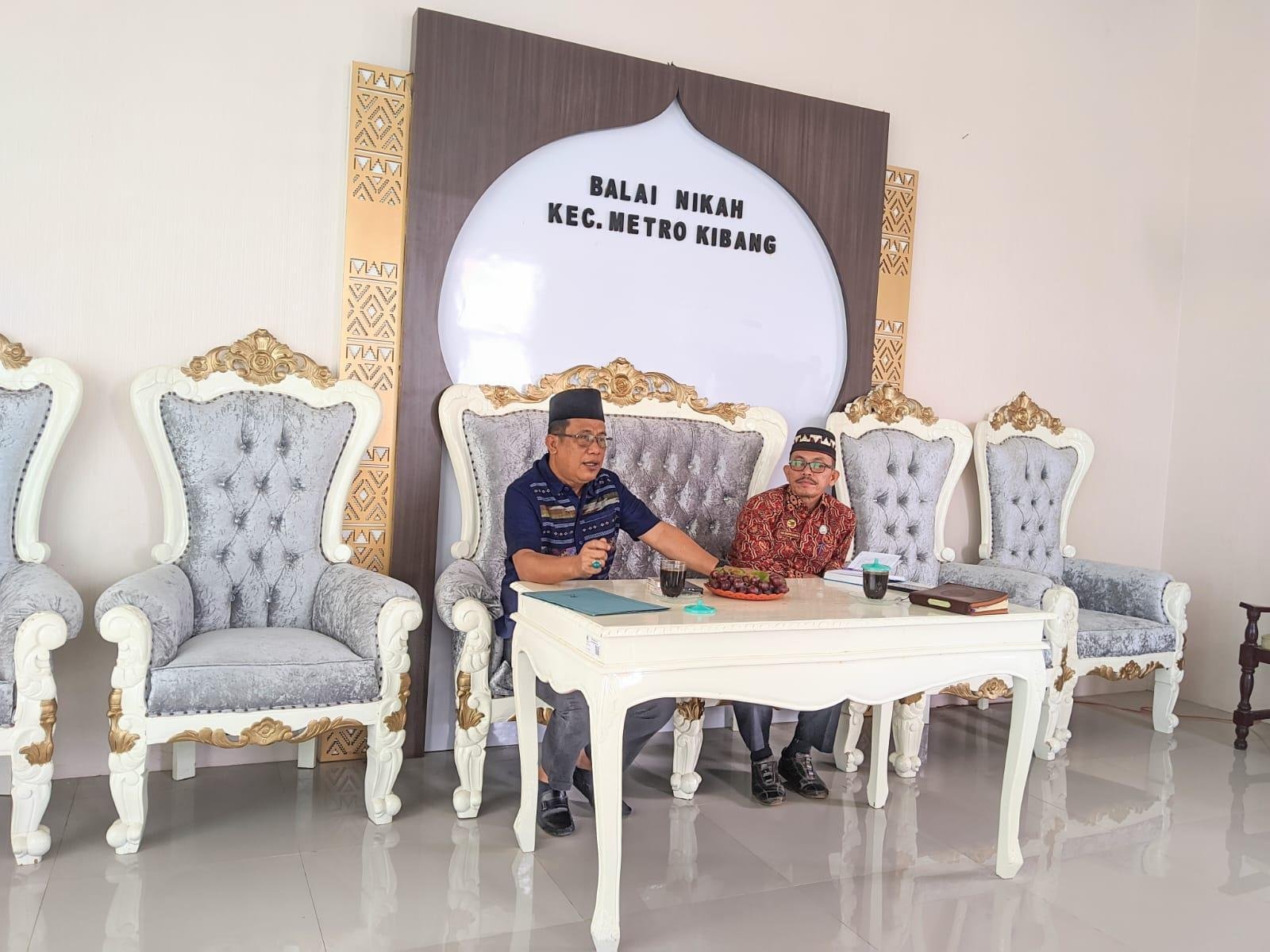 Kemenag Lampung Timur Dorong KUA Metro Kibang Terus Berinovasi