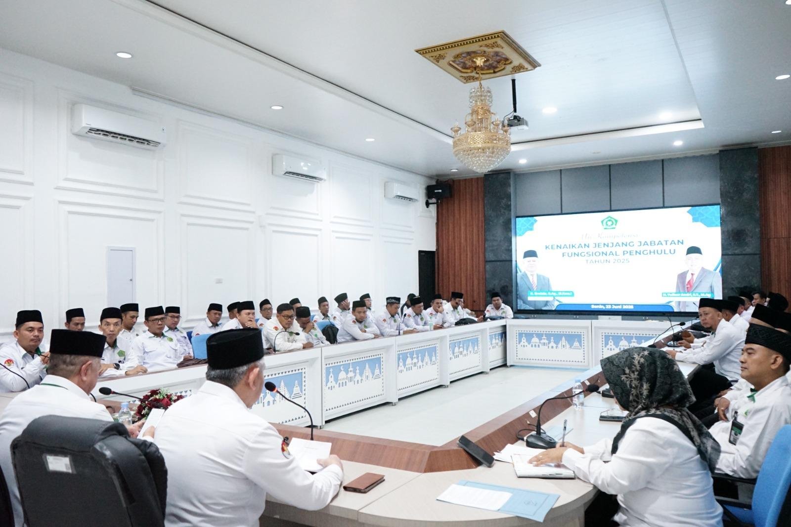 61 Penghulu se-Lampung Ikuti Uji Kompetensi: Adu Etika, Wawasan, dan Profesionalisme