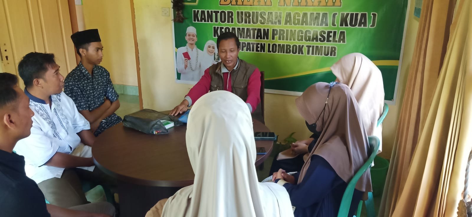 Bimbingan Perkawinan Mandiri ( BINWIN)  Dilaksanakan di KUA Kec. Pringgasela Lombok Timur Secara Rutin Selasa dan Jum’at