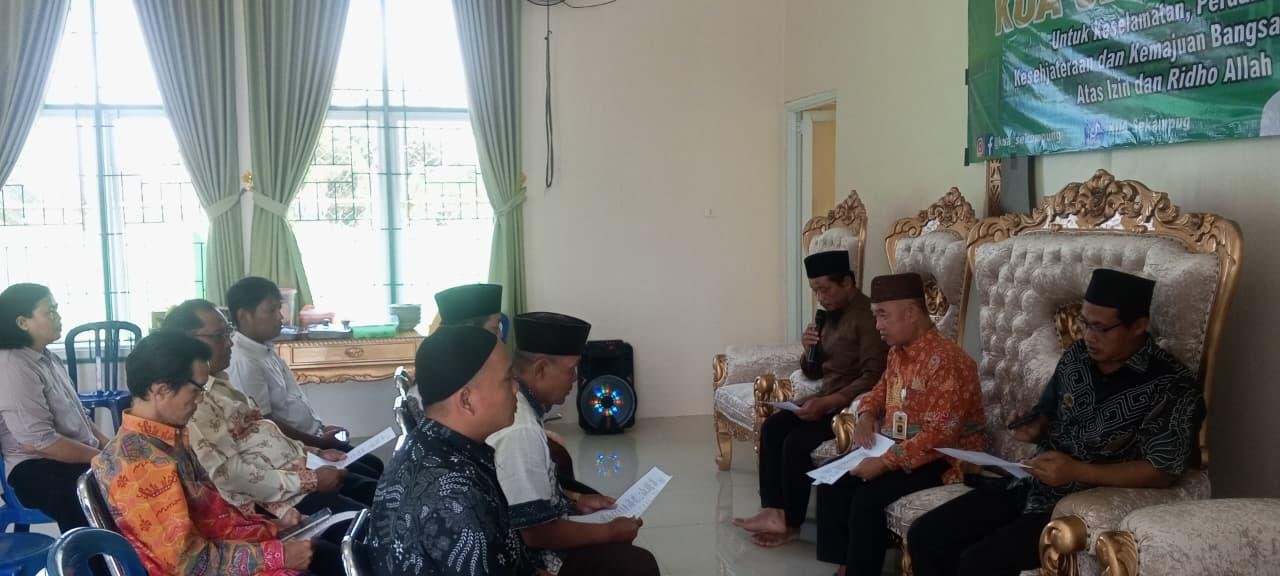 KUA Sekampung Gelar Istighosah Demi Keselamatan Bangsa